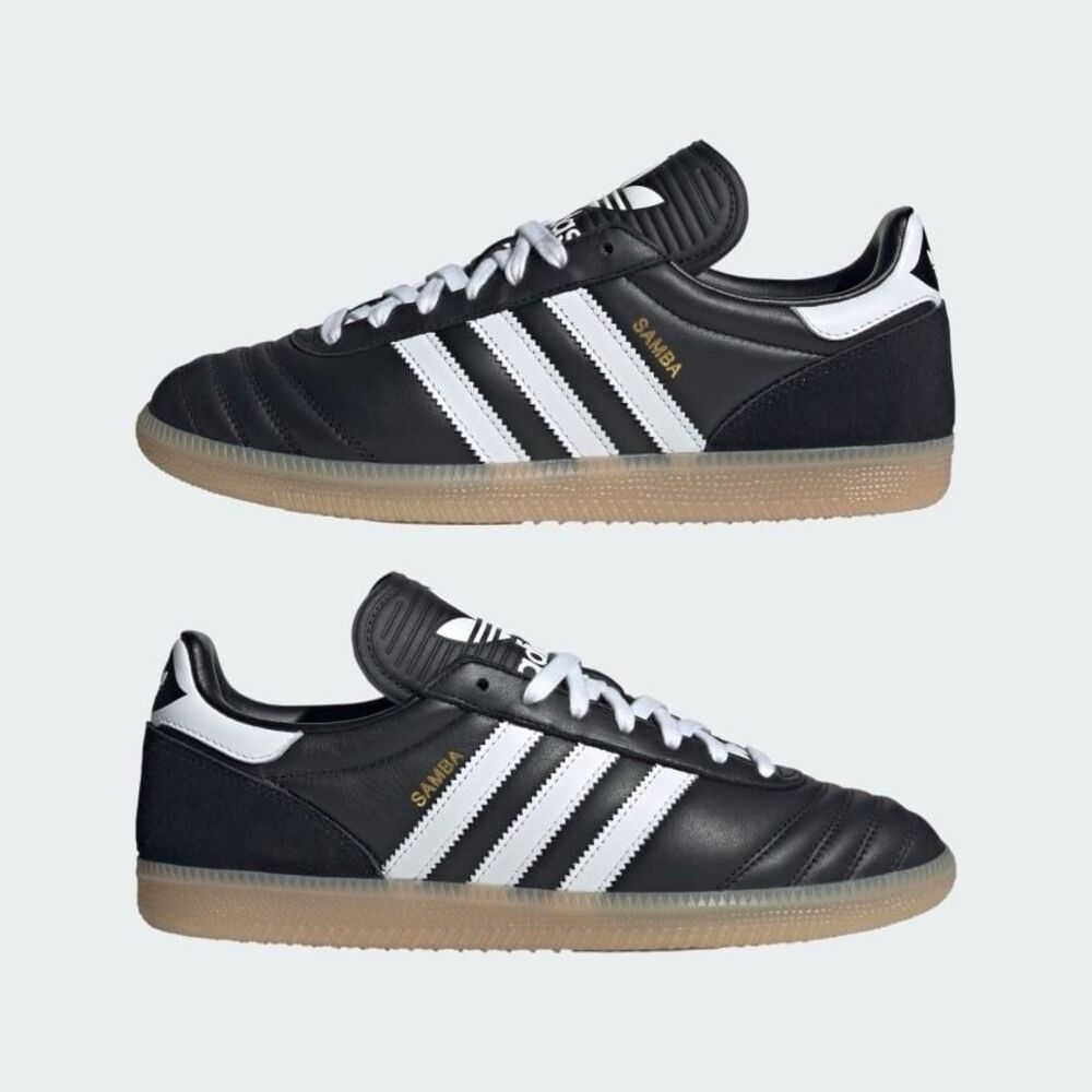 Adidas Originals Samba JP Black White Gum Unisex Casual Shoes Sneaker JQ9056